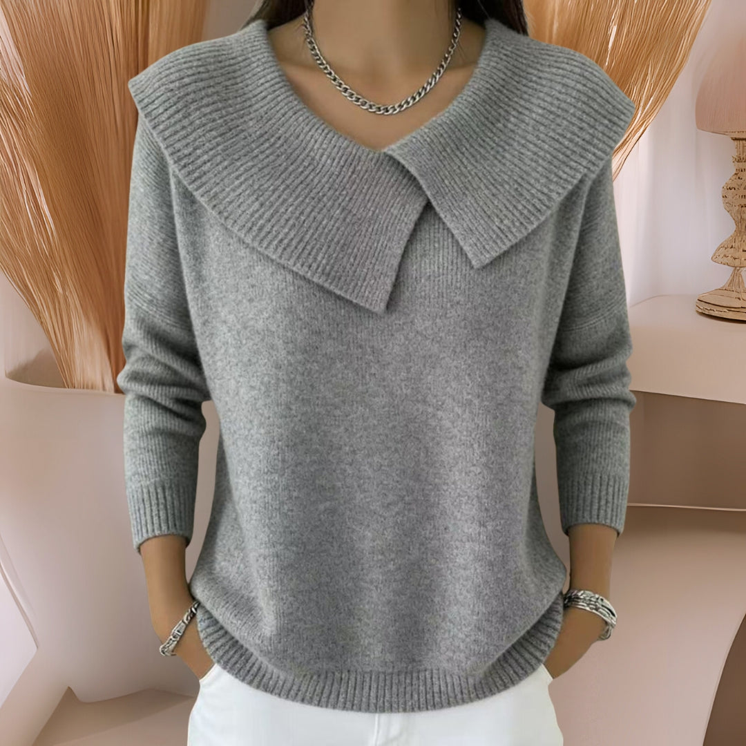 Wendy Jumper with Soft Collar