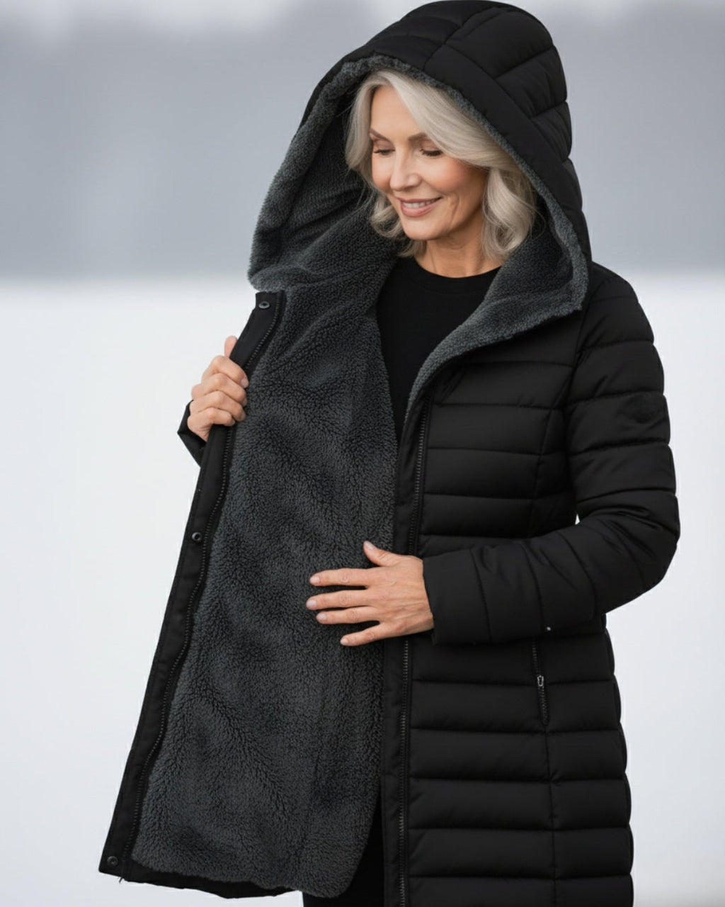Kura Ultra-Light Padded Winter Coat