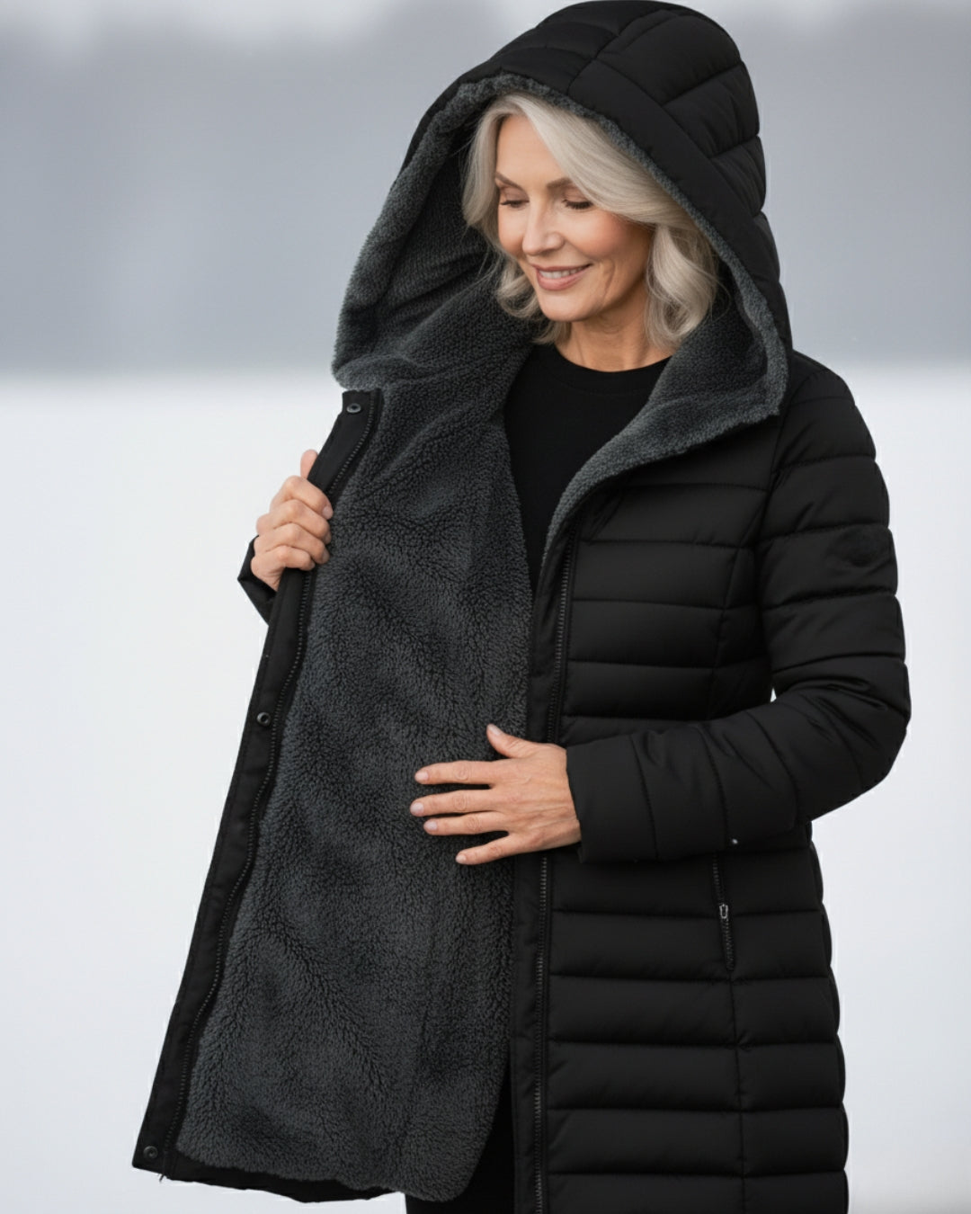 Kura Ultra-Light Padded Winter Coat