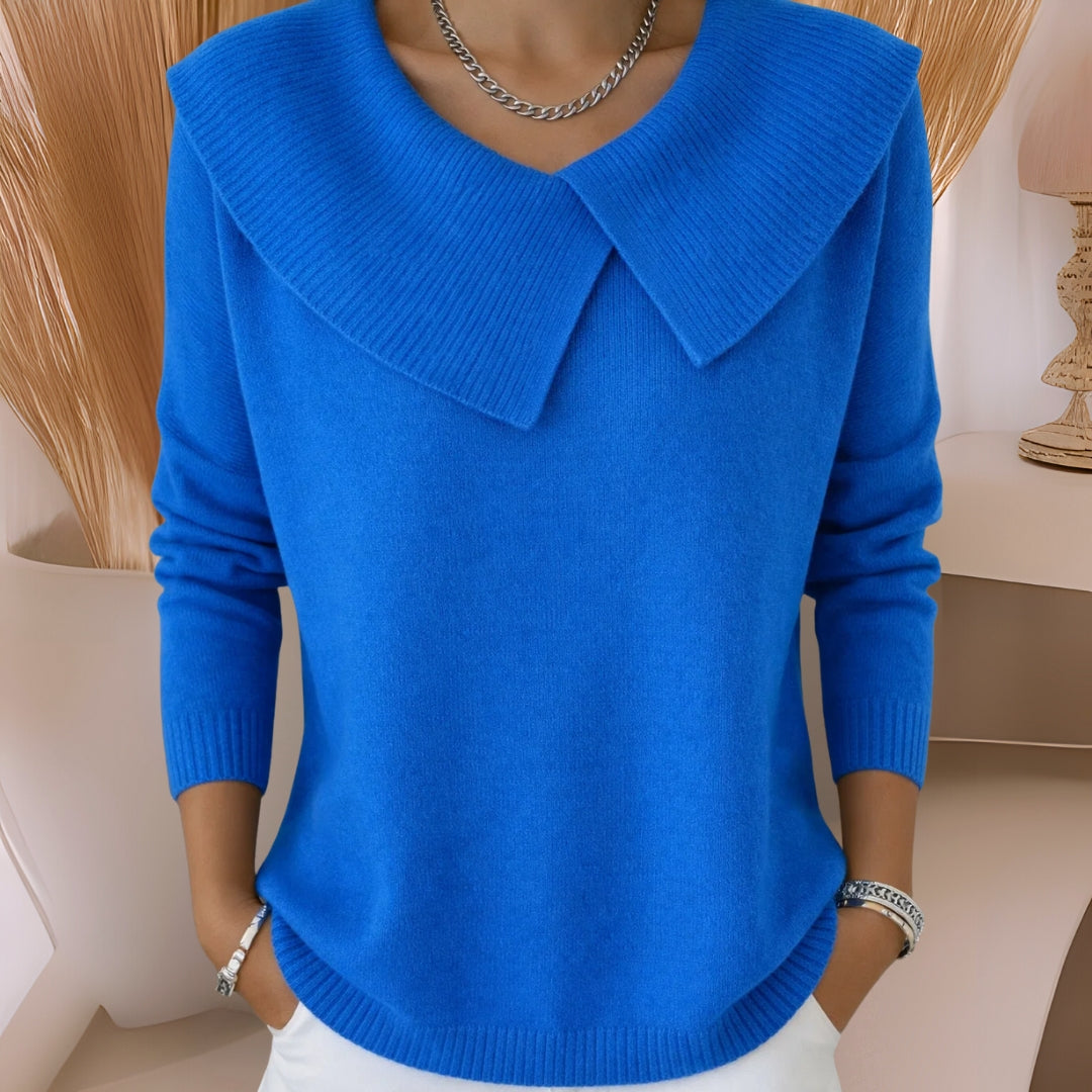 Wendy Jumper with Soft Collar