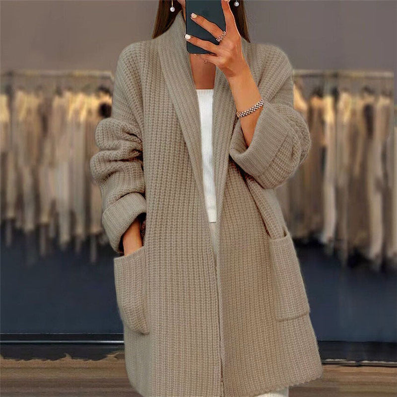 Ava Warm Soft-Touch Knit Cardigan