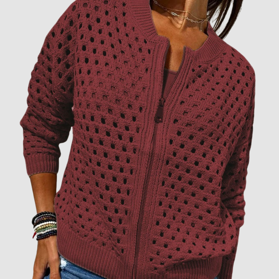 Emma Premium Cotton Knitted Cardigan