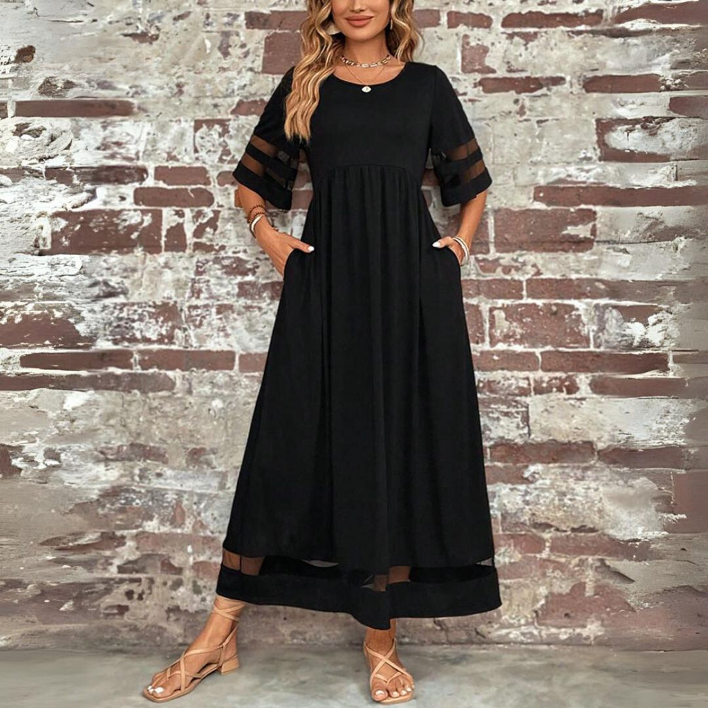 Rebecca Flattering Tummy-Smoothing Midi Dress