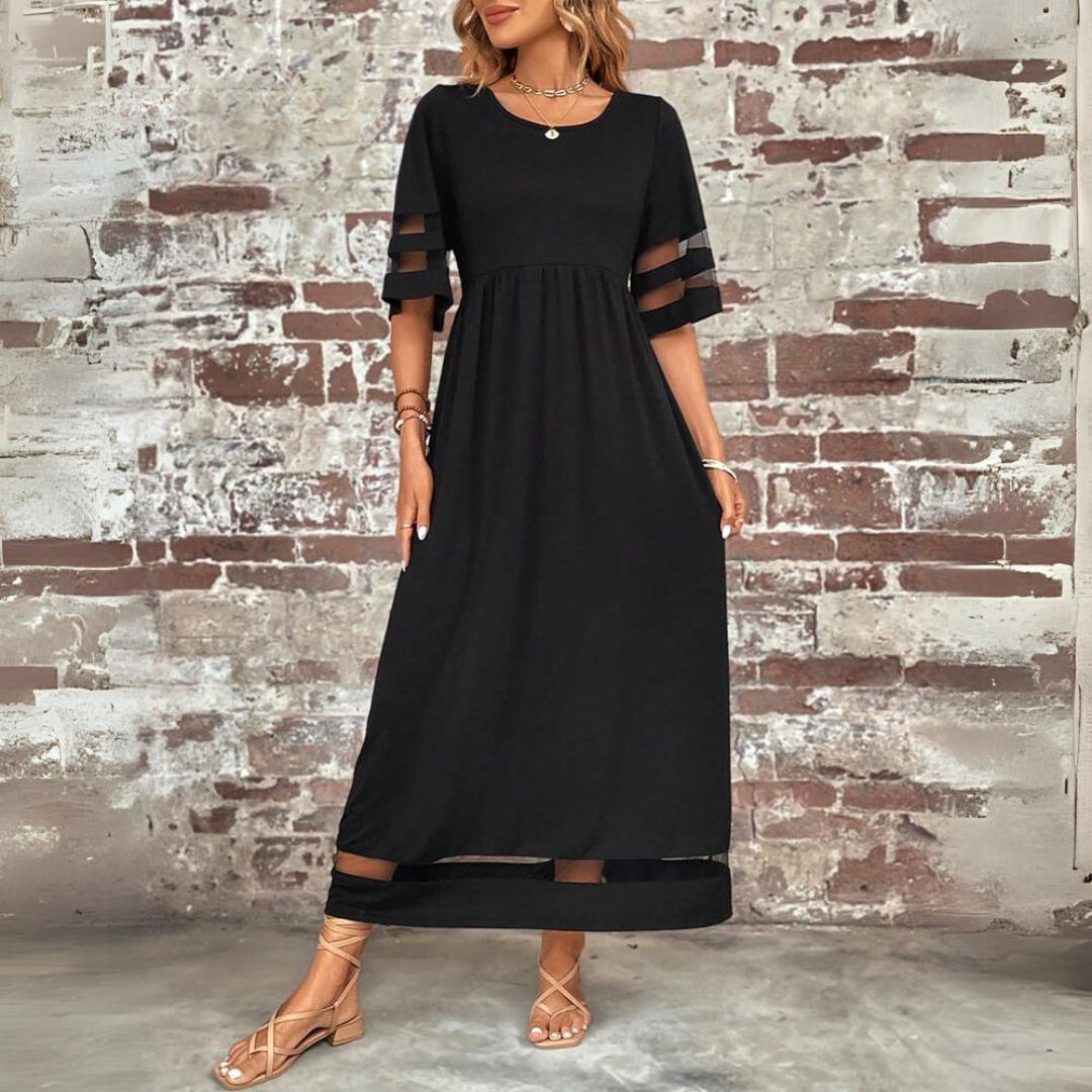 Rebecca Flattering Tummy-Smoothing Midi Dress