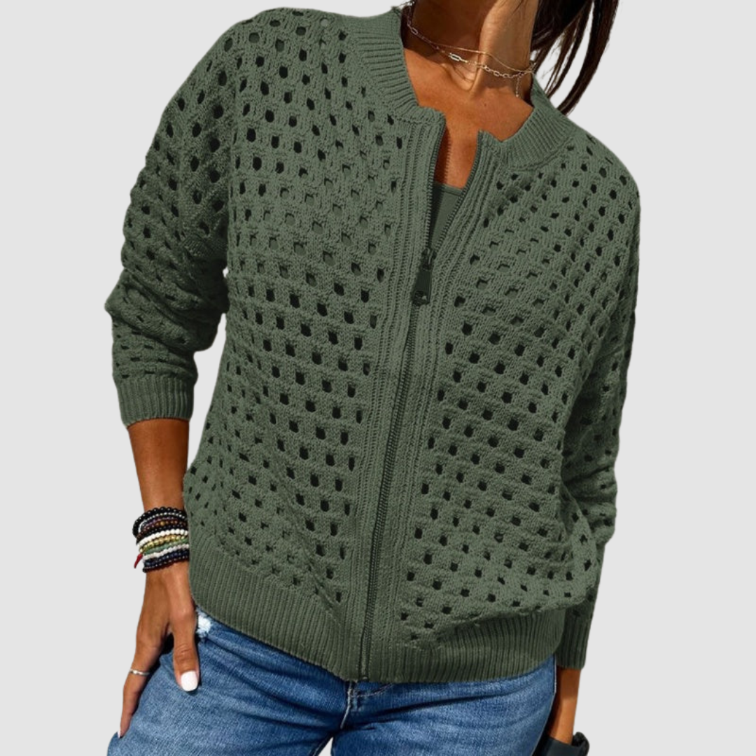 Emma Premium Cotton Knitted Cardigan