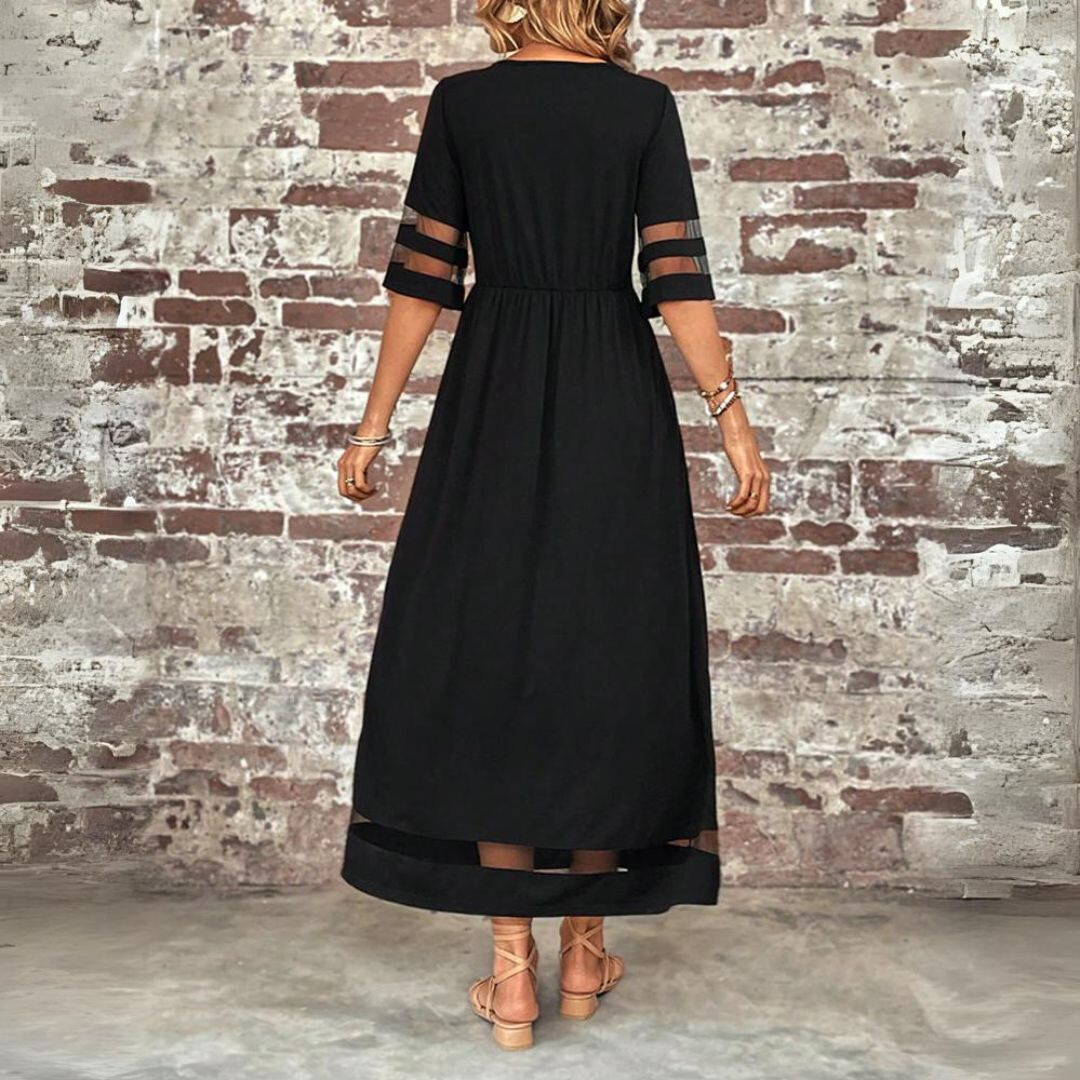 Rebecca Flattering Tummy-Smoothing Midi Dress