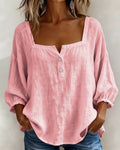 Natalie Neck Long Sleeve Blouse