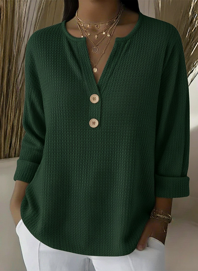 Valerie V-Neck Polo Jumper