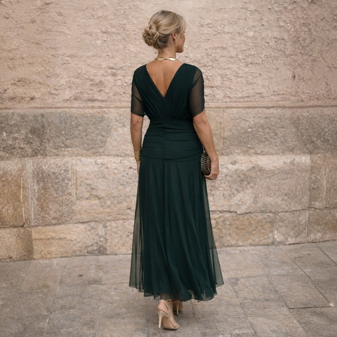 Zoe Off-Shoulder Midi Dress
