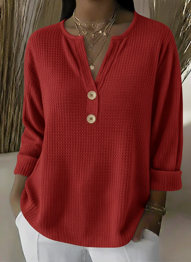 Valerie V-Neck Polo Jumper