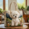 Rachel Enchanted Dog Quilted Artisan Bag
