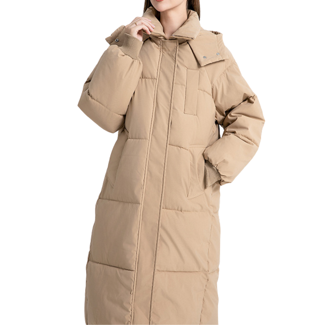Louise Cozy Oversized Hooded Long Puffer Coat
