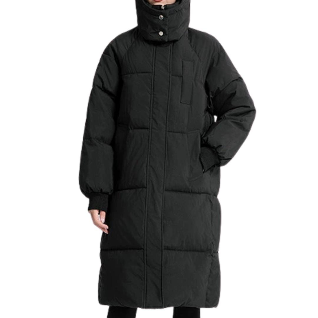 Louise Cozy Oversized Hooded Long Puffer Coat