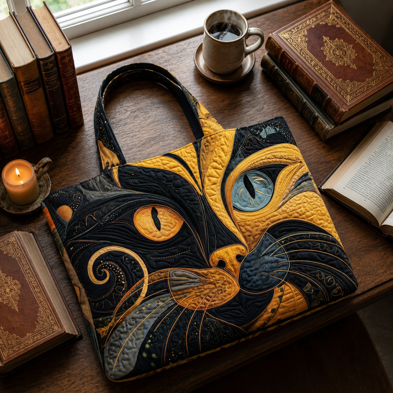 Molly Mystic Cat Artisanal Bag