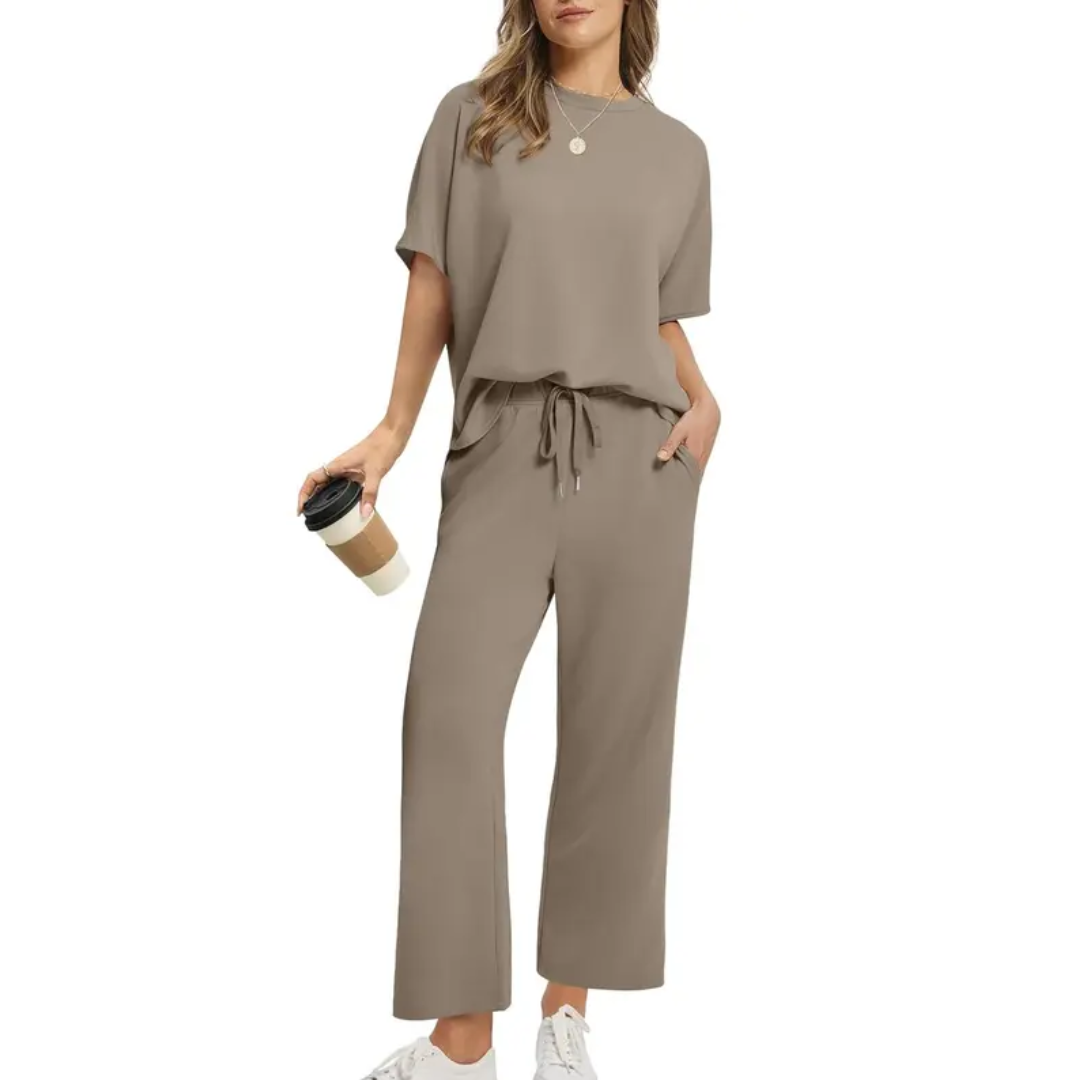 Hera Oversized Wide Leg Two Piece Set