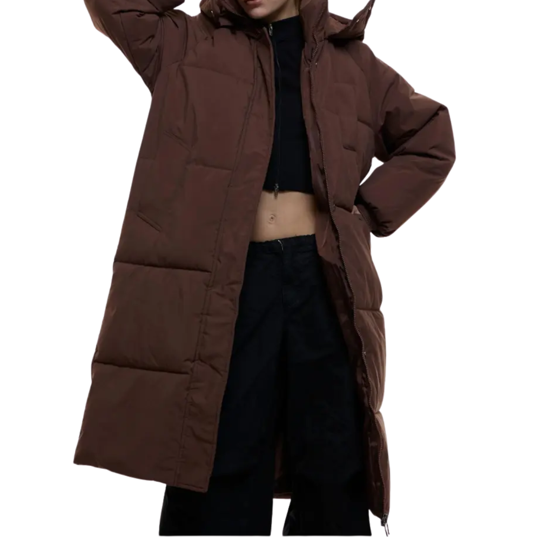 Louise Cozy Oversized Hooded Long Puffer Coat