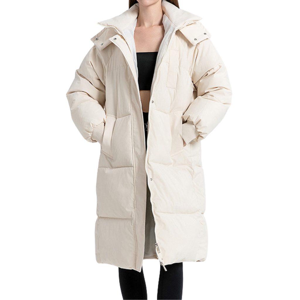 Louise Cozy Oversized Hooded Long Puffer Coat