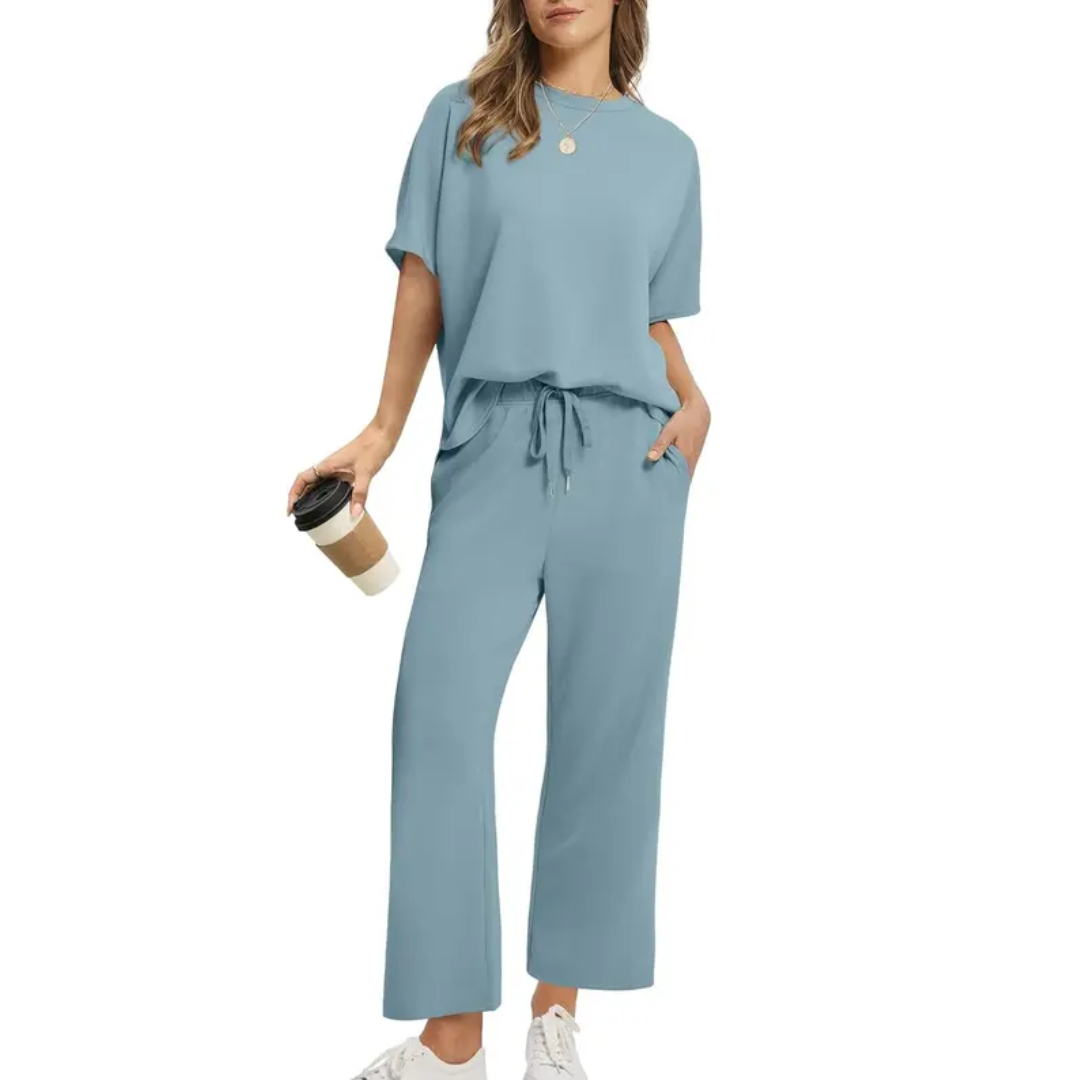 Hera Oversized Wide Leg Two Piece Set