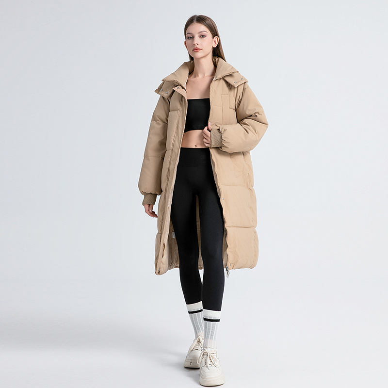 Louise Cozy Oversized Hooded Long Puffer Coat