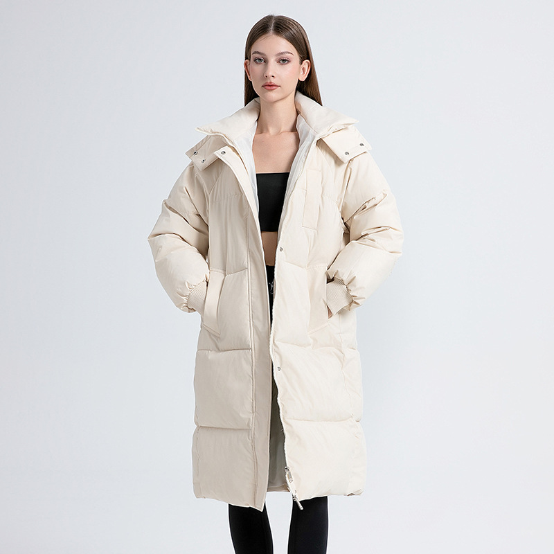 Louise Cozy Oversized Hooded Long Puffer Coat