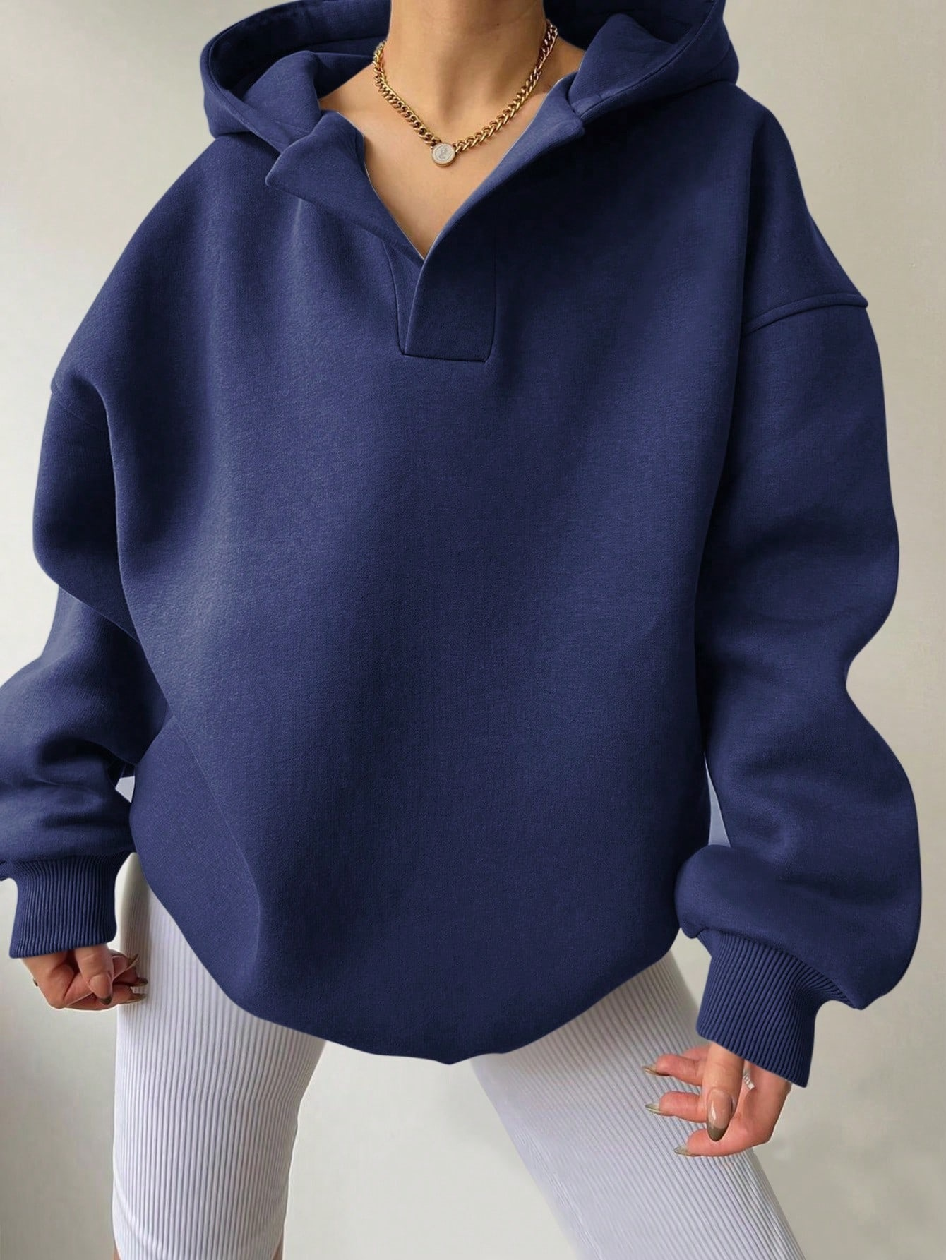 Elspeth Cozy Oversized Fleece Hoodie