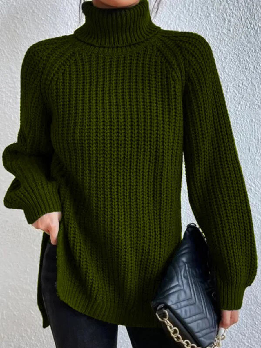 Nora Soft Knit Turtleneck Sweater
