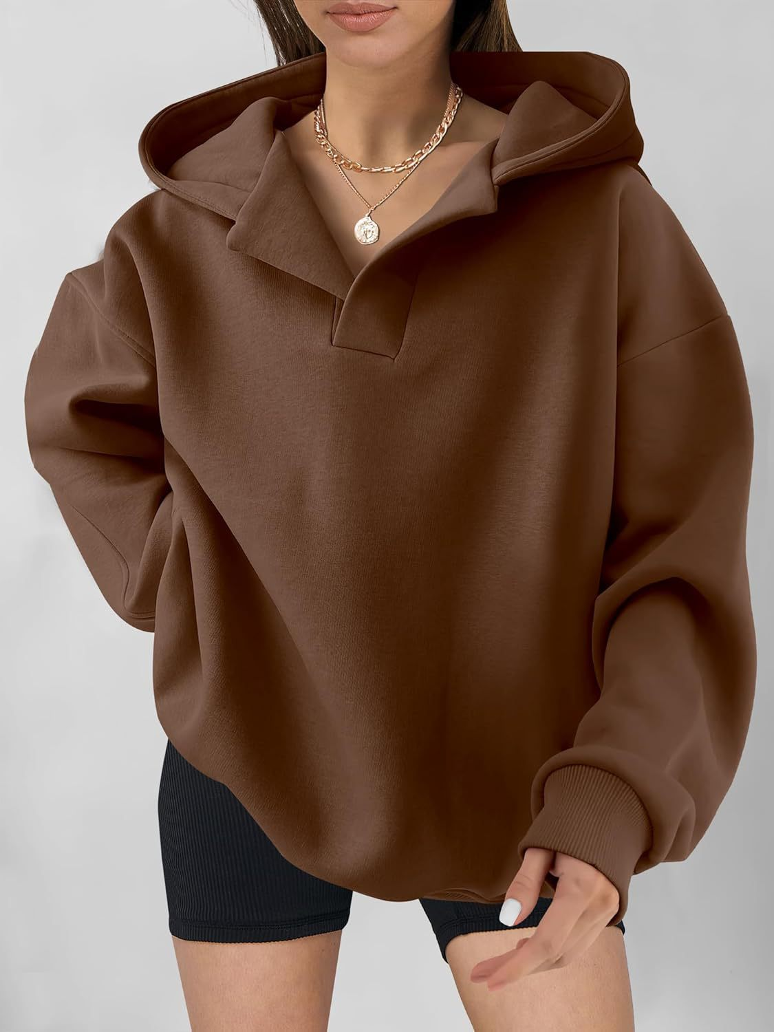 Elspeth Cozy Oversized Fleece Hoodie