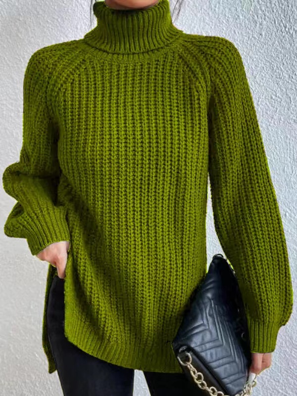 Nora Soft Knit Turtleneck Sweater