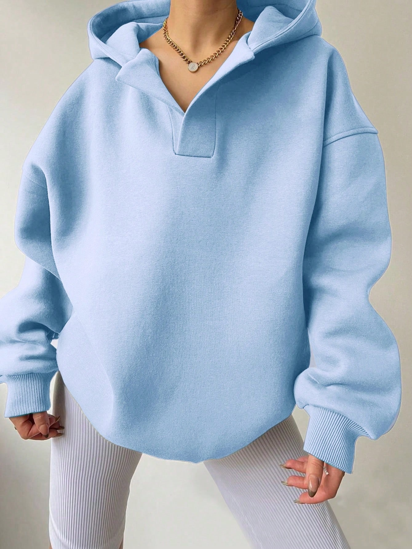 Elspeth Cozy Oversized Fleece Hoodie