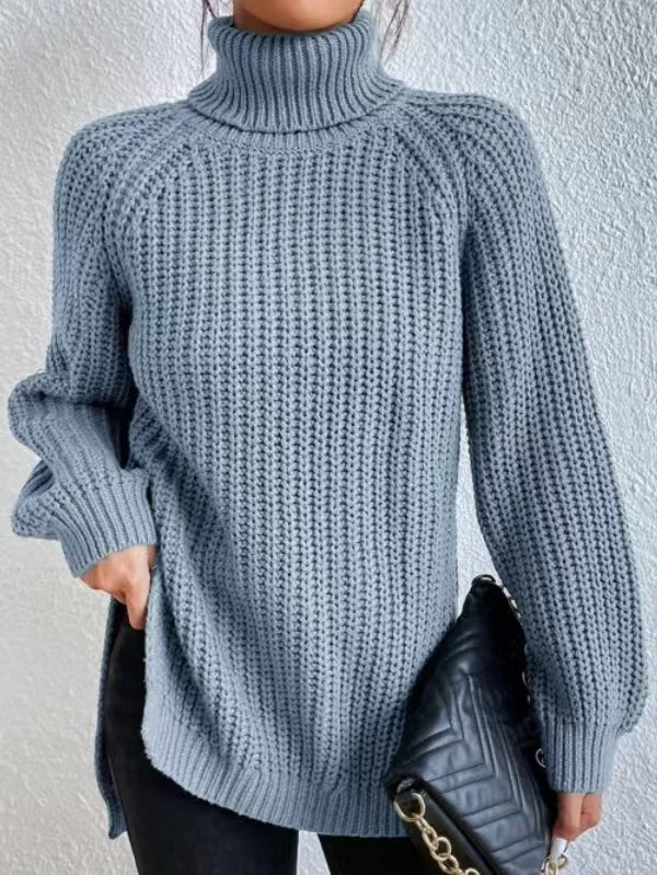 Nora Soft Knit Turtleneck Sweater