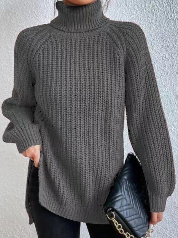 Nora Soft Knit Turtleneck Sweater