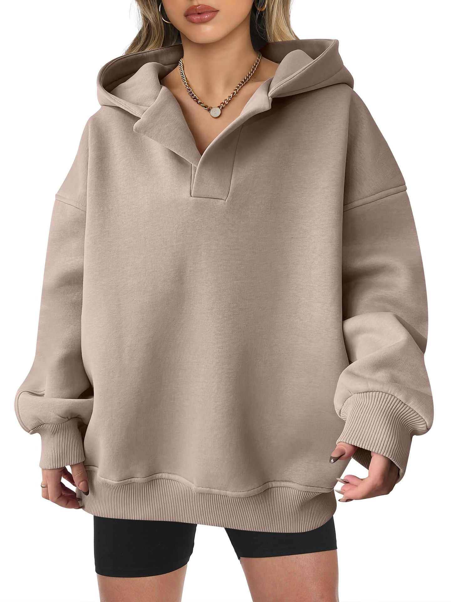 Elspeth Cozy Oversized Fleece Hoodie