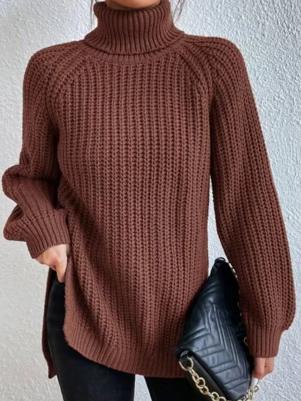 Nora Soft Knit Turtleneck Sweater