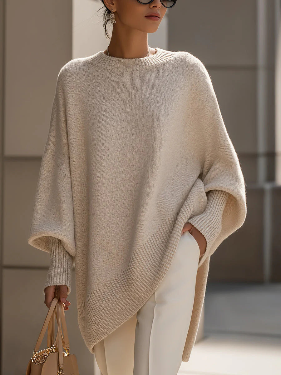 Adrienne Oversize-Poncho-Pullover