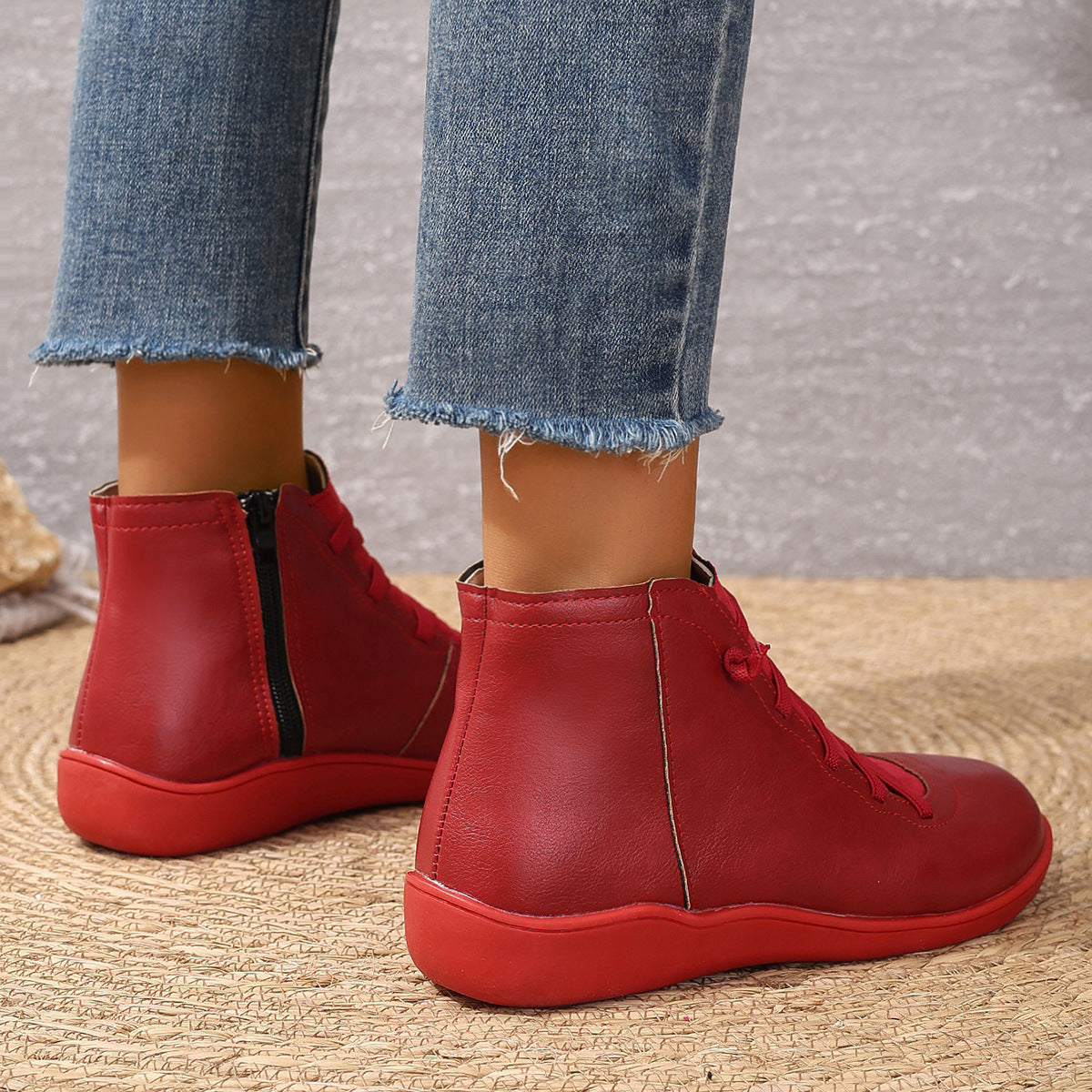Sandrine Premium Comfy Autumn Boots
