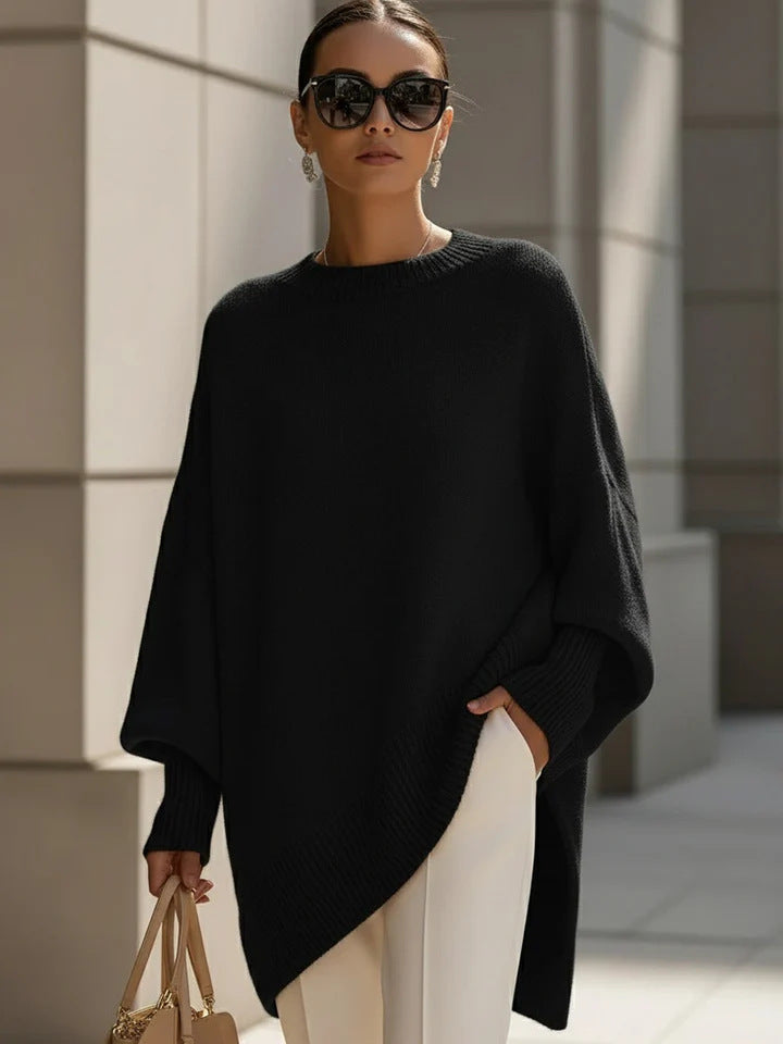 Adrienne Oversize-Poncho-Pullover