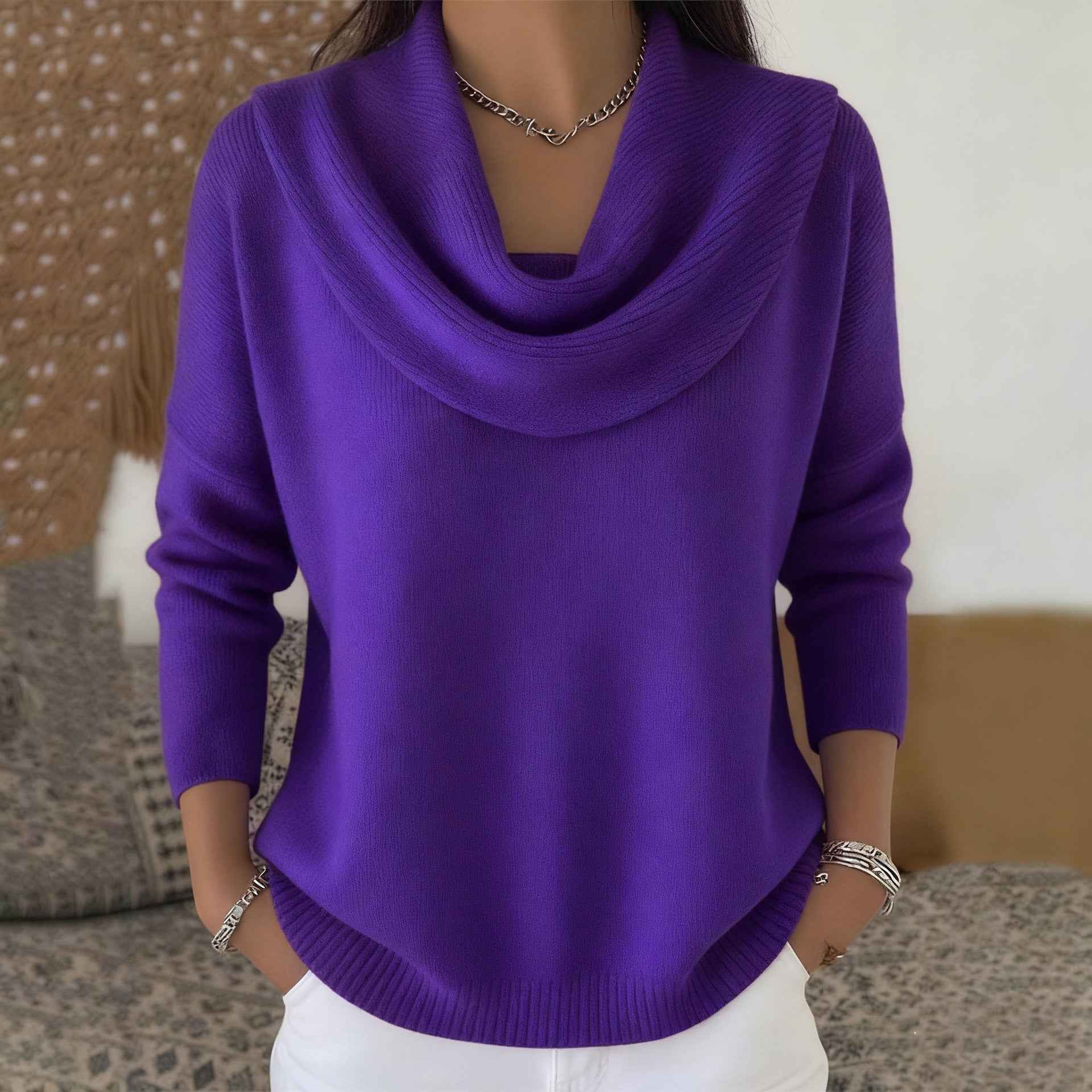 Mia Jumper with Collar