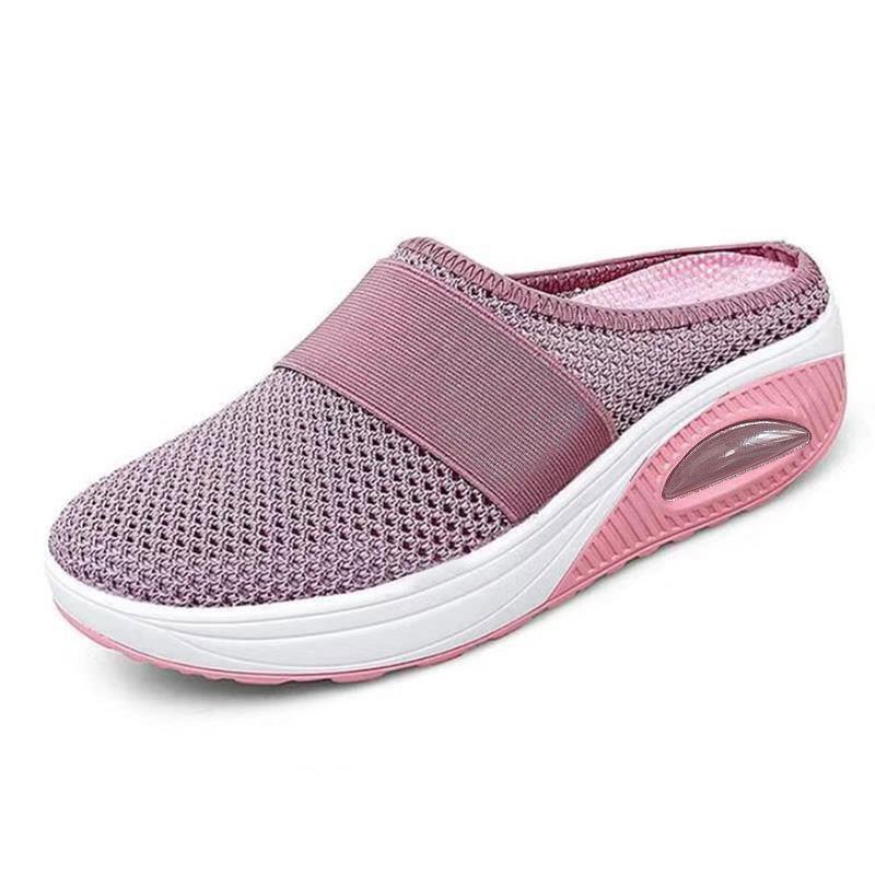 Elena Breathable Orthopedic Slip-On Mules