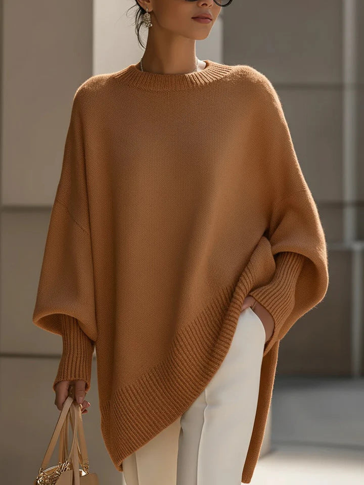 Adrienne Oversize-Poncho-Pullover