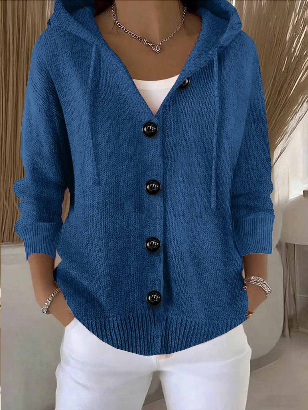 Dorothy Cozy Hooded Cardigan