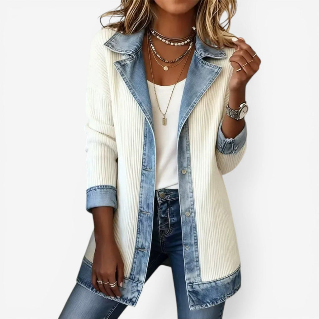 Hine Indigo Knit Jacket