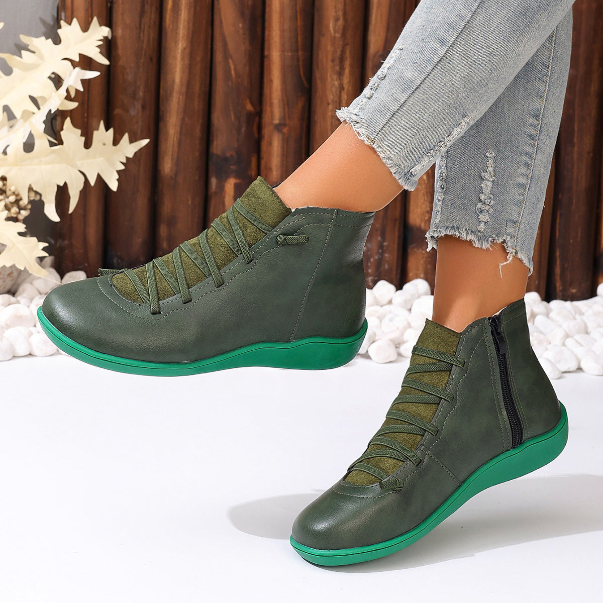 Sandrine Premium Comfy Autumn Boots