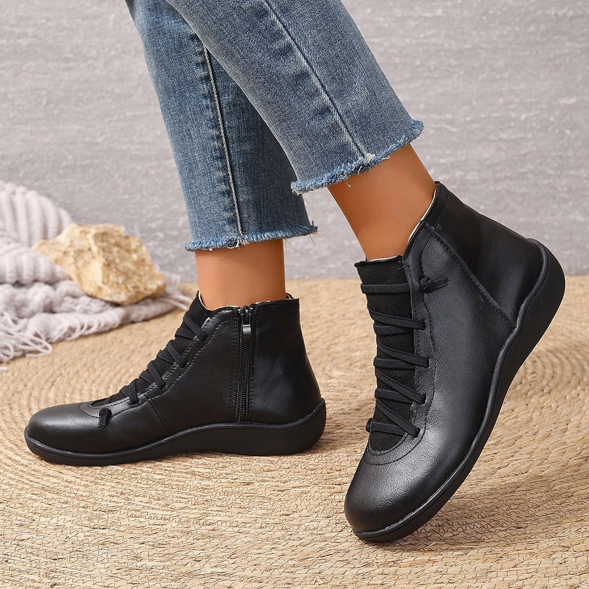 Sandrine Premium Comfy Autumn Boots