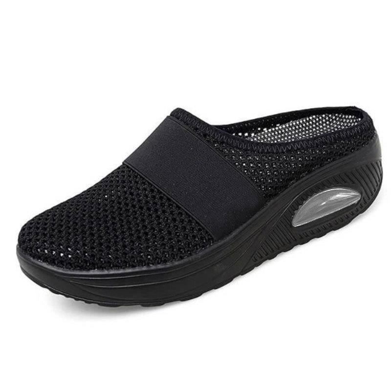 Elena Breathable Orthopedic Slip-On Mules