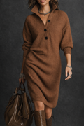 Pauline Mid-Length Sweater Dress