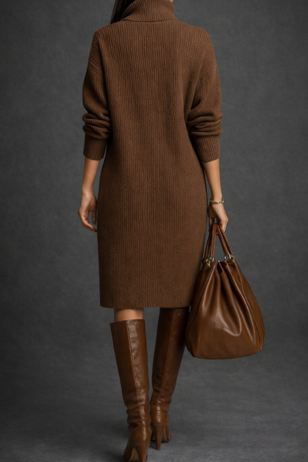 Pauline Mid-Length Sweater Dress