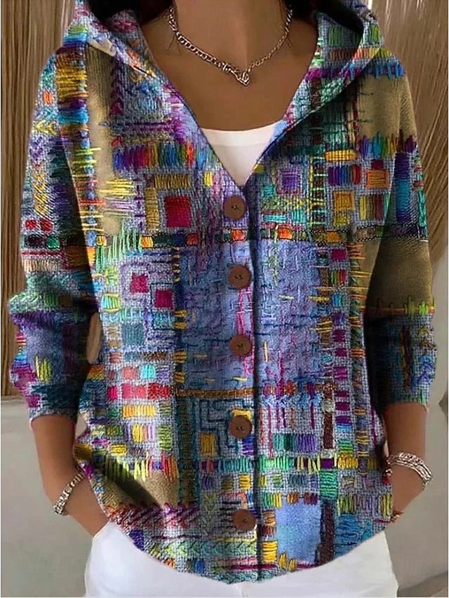 Catherine Artistic Warm Long Cardigan