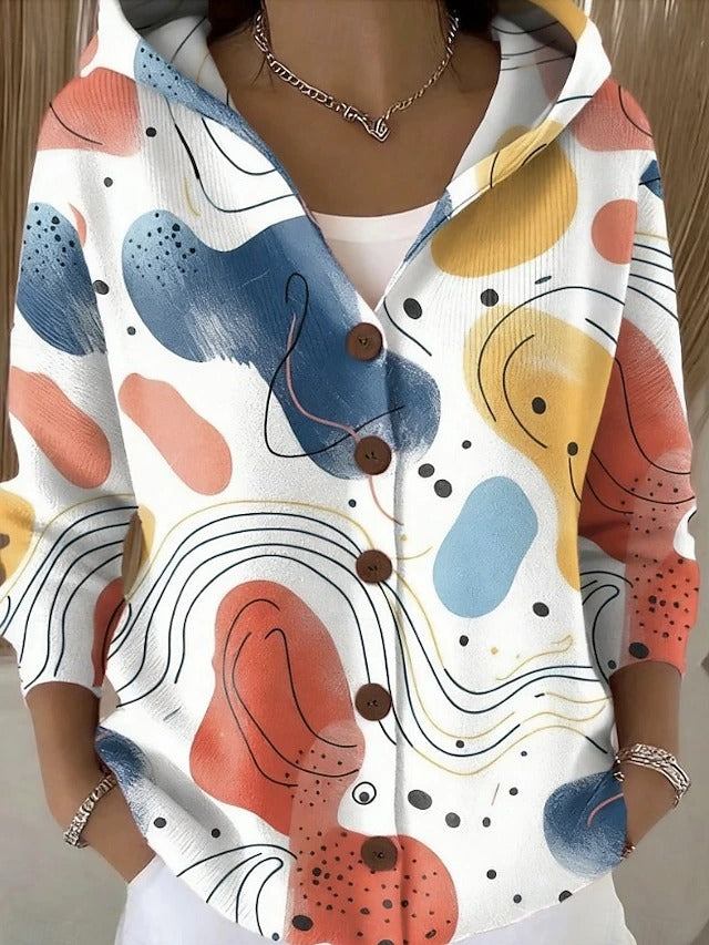 Catherine Artistic Warm Long Cardigan