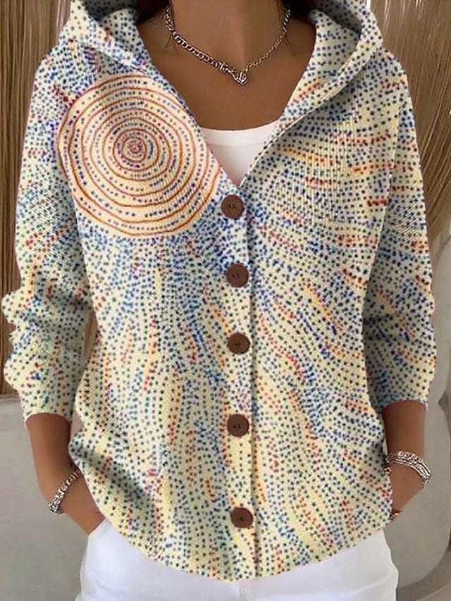 Catherine Artistic Warm Long Cardigan