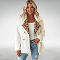 Jocelyn Cozy Leopard Teddy Coat